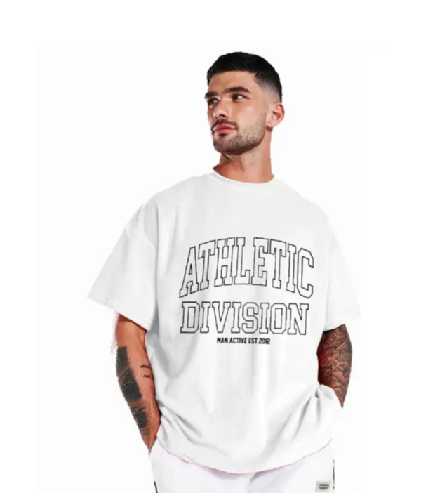 Men Typographyu Round Neck Pure Cotton Shirt