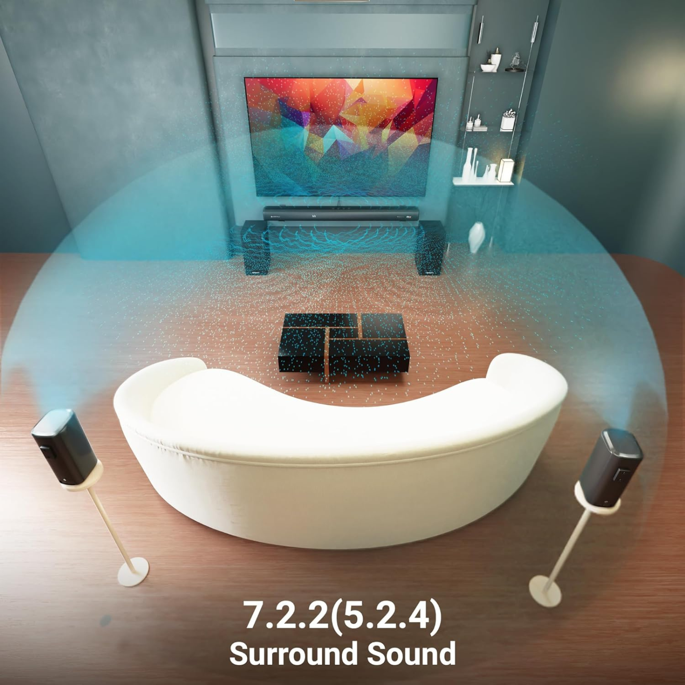 ZEBRONICS Juke BAR 9900 Soundbar, 725 Watts, Dolby Atmos