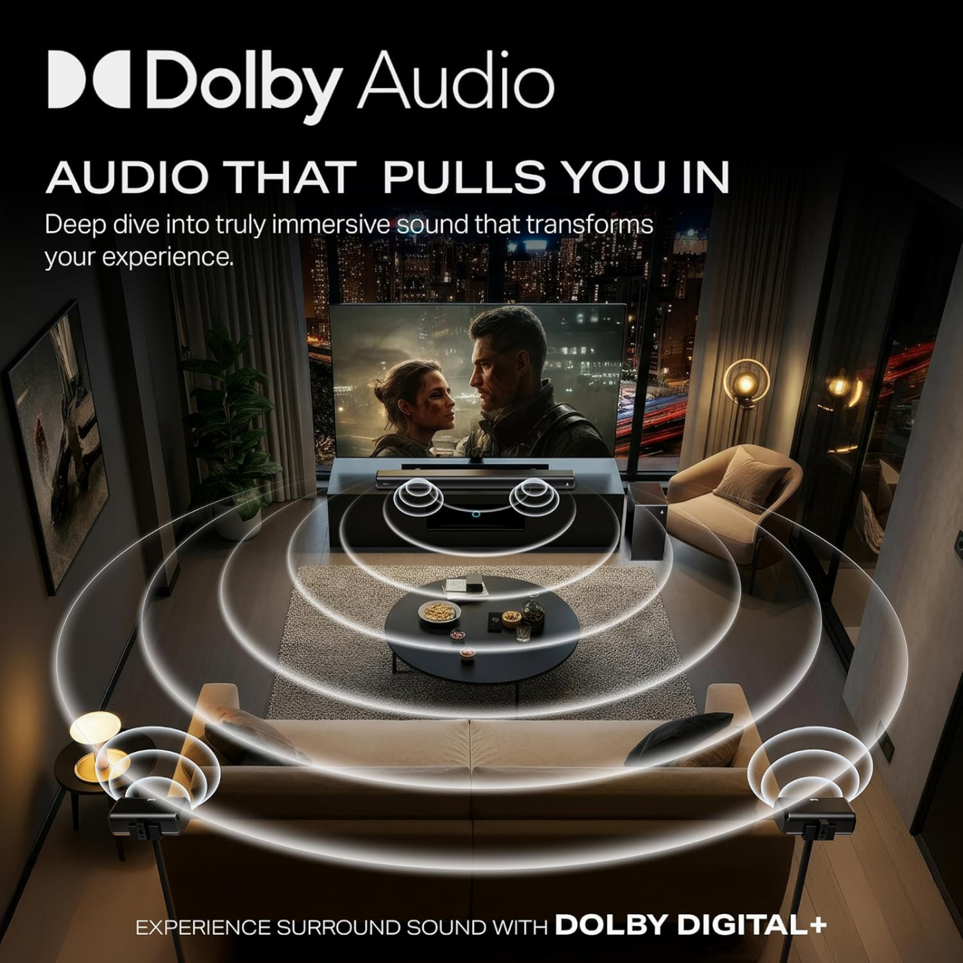 boAt Prime 5.1 5000D, Cinematic Dolby Audio, 500W Signature Sound