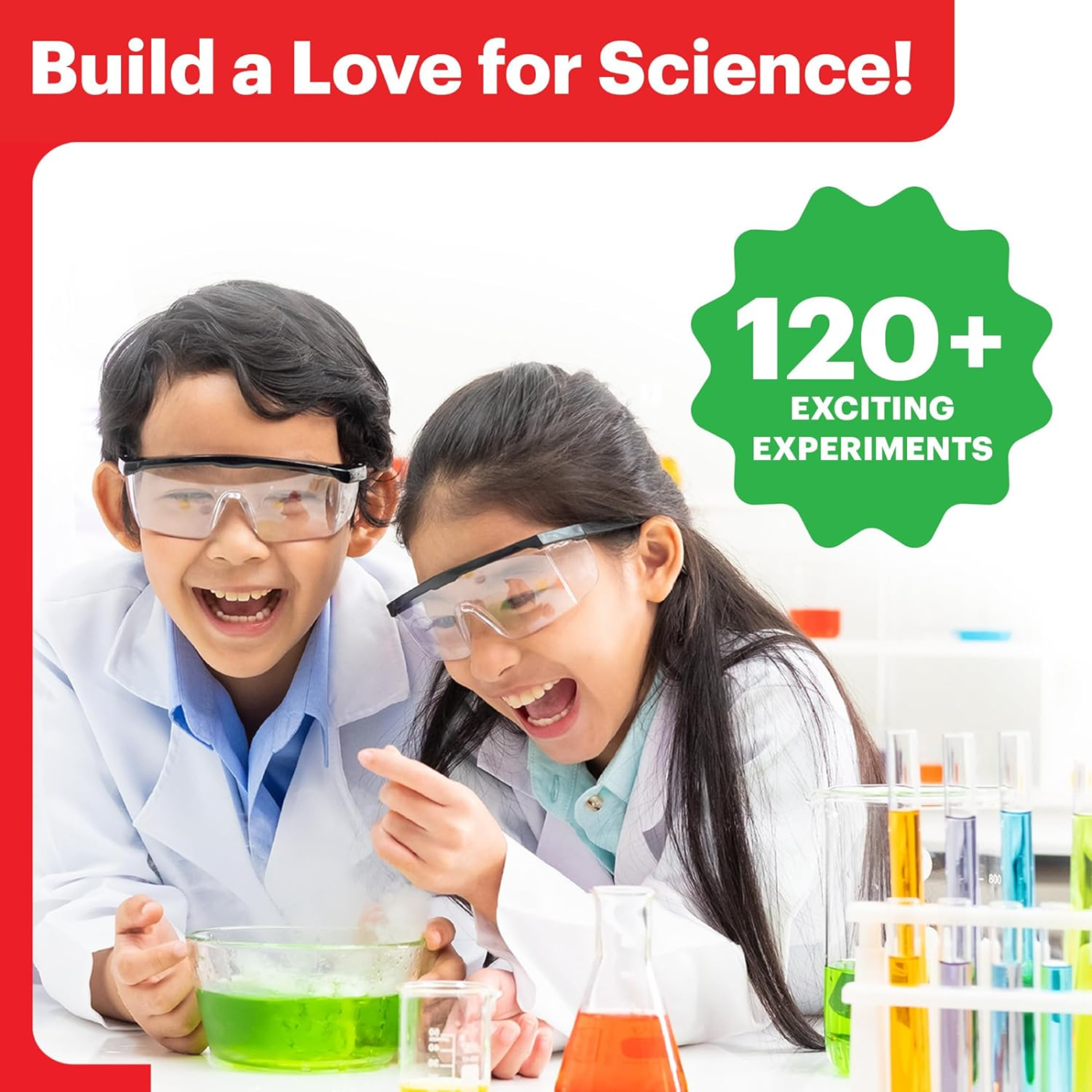 Einstein Box Ultimate Science Experiment Kit for Boys & Girls Ages 7-14