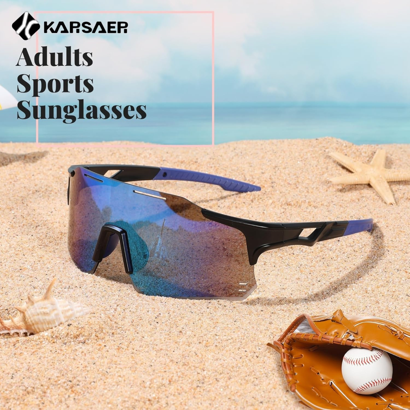 Karsaer Cycling Glasses Sports UV Protected Sunglasses