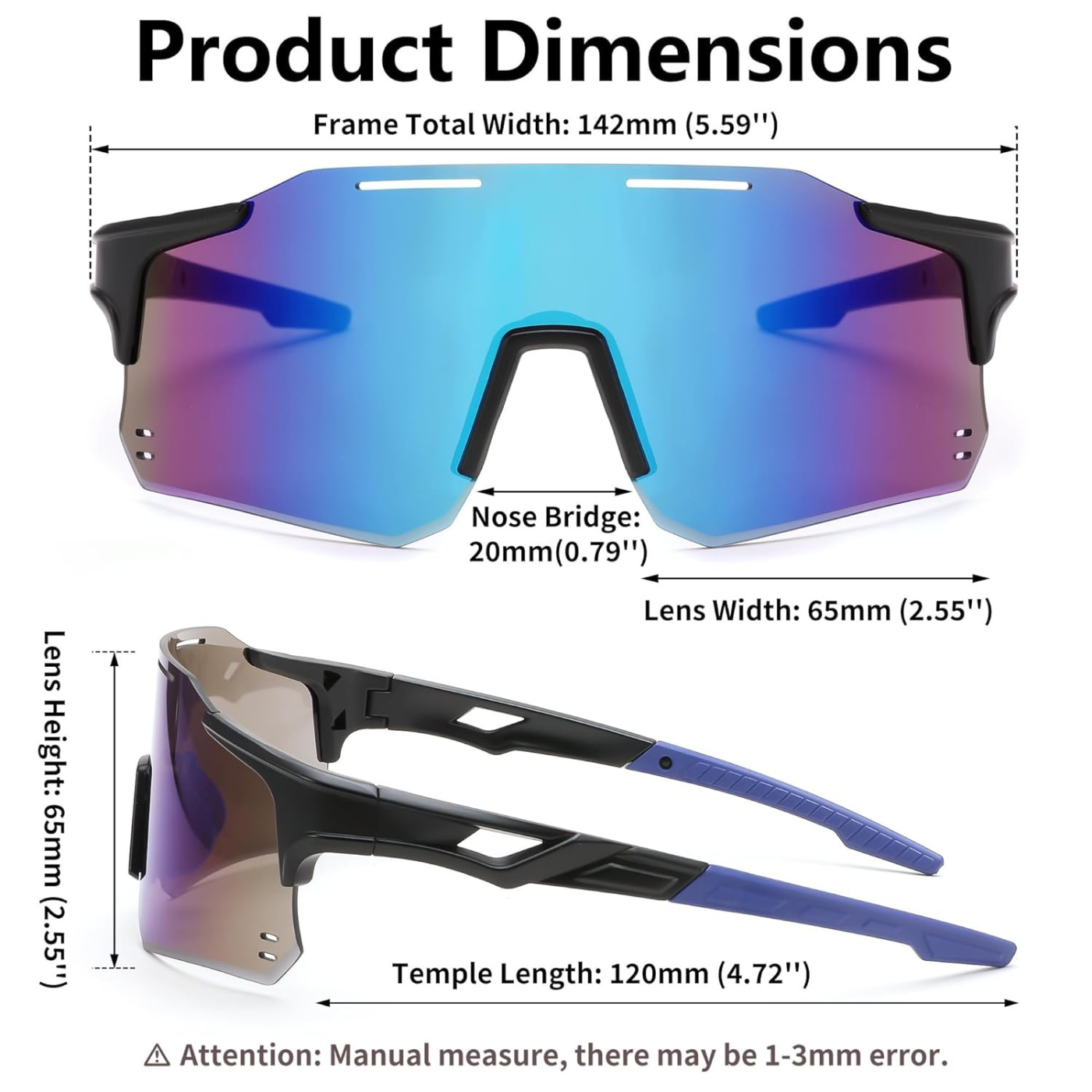 Karsaer Cycling Glasses Sports UV Protected Sunglasses