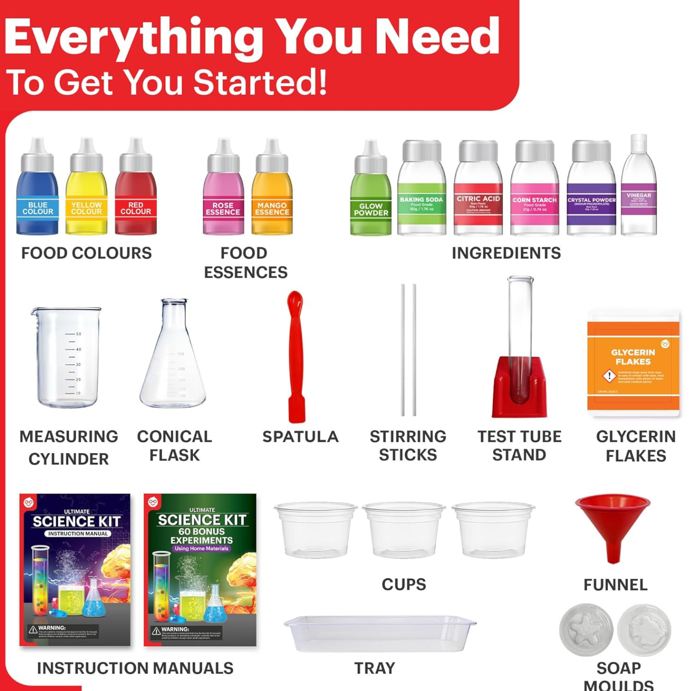 Einstein Box Ultimate Science Experiment Kit for Boys & Girls Ages 7-14