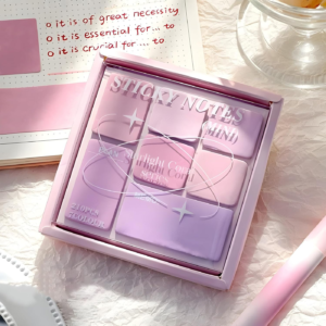 WISHKEY Colorful Sticky Notes, 210 Sheets Sticky Notes, Sticky Pad